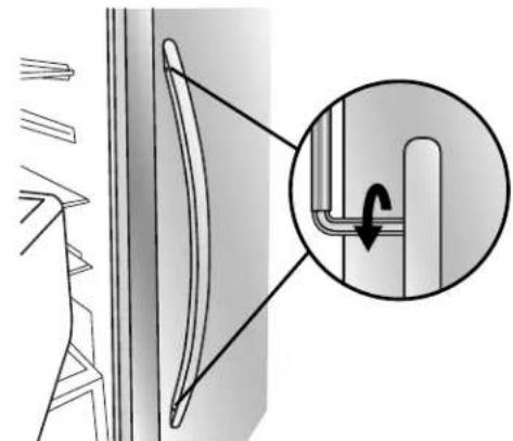 WHIRLPOOL GSF26C4EXB - To Install the Handles: - 2