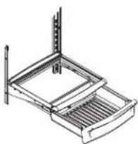WHIRLPOOL ABR2037FES - Tiroir pour collations (certains modèles) - 1