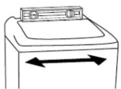 WHIRLPOOL LCE4332PQ - Réglage de l'aplomb de la laveuse - 1
