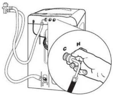 WHIRLPOOL LCE4332PQ - Connect Fill Hose - 1