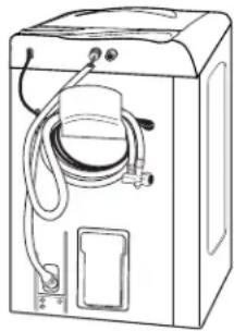 WHIRLPOOL LCE4332PQ - Déconnecter la laveuse - 2