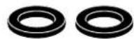 WHIRLPOOL LCE4332PQ - Parts supplied: - 1