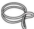 WHIRLPOOL LCE4332PQ - Parts supplied: - 2
