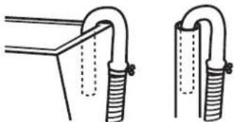 WHIRLPOOL LCE4332PQ - To prevent drain water from going back into the washer: - 1