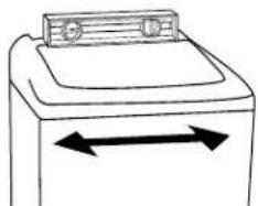 WHIRLPOOL LCE4332PQ - Level the Washer - 1