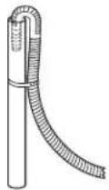 WHIRLPOOL LCE4332PQ - Secure Drain Hose - 3