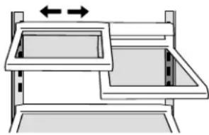 WHIRLPOOL ASD2325KEB - Étagères SideGlide ^MC (certains modèles) - 1
