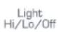 WHIRLPOOL AMV5164BAS - LIGHT HI/LO/OFF (LUMIERE FORTE/FAIBLE/ARRET) - 1