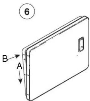 WHIRLPOOL NDE2335AYW - Follow these steps to reverse the door: - 6