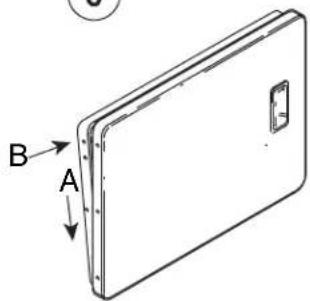 WHIRLPOOL NDE2335AYW - Suivre ces étapes pour inverser le sens d'ouverture de la porte : - 7
