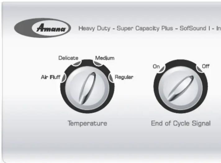 WHIRLPOOL NDE2335AYW - Extended Tumble (culbutage prolongé, certains modèles) - 1