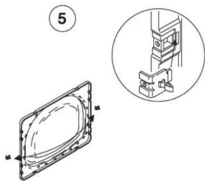 WHIRLPOOL NDE2335AYW - Follow these steps to reverse the door: - 5