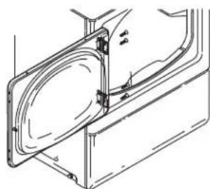 WHIRLPOOL NDE2335AYW - Siga"These pasos para invertir la puerta: - 10