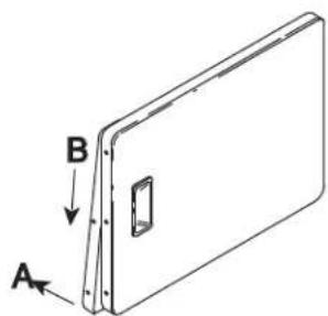 WHIRLPOOL NDE2335AYW - Suivre ces étapes pour inverser le sens d'ouverture de la porte : - 3
