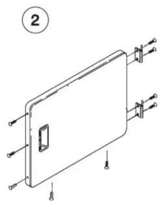 WHIRLPOOL NDE2335AYW - Follow these steps to reverse the door: - 2