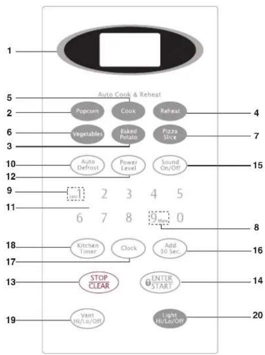 WHIRLPOOL UMV1152BAQ - Features - 2