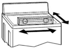 WHIRLPOOL GVW9959KL - Réglage de l'aplomb de la laveuse - 1