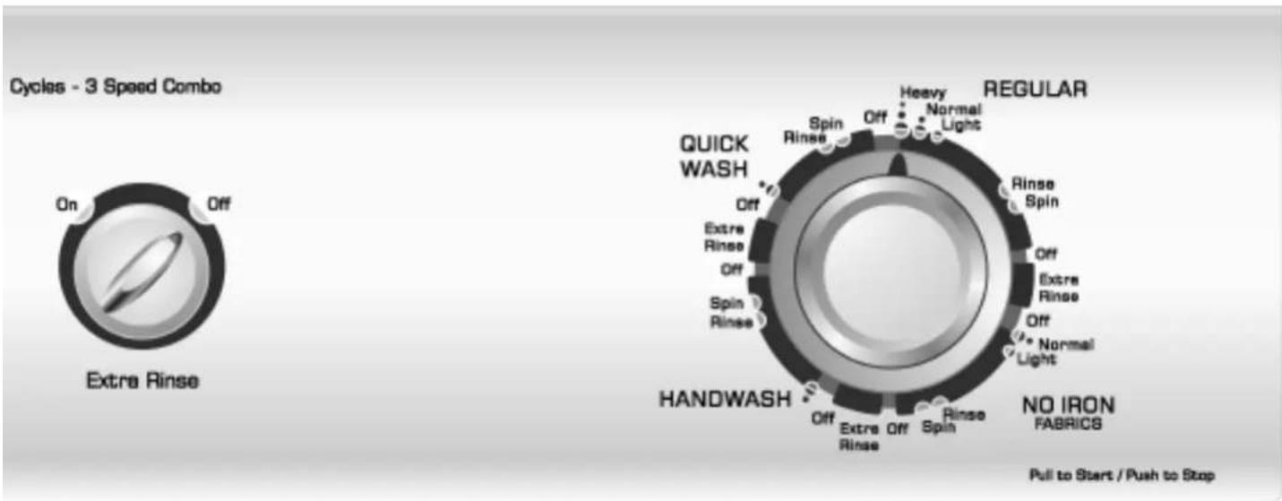 WHIRLPOOL NAV2335AWW - Quick Wash Cycle - 1