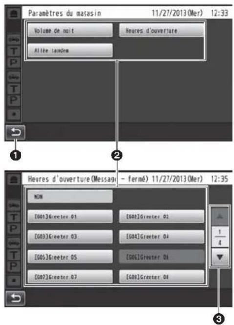 PANASONIC Attune II WXCC411 - ■ Commandes de base sur écran - 1
