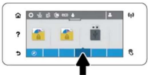 HP PageWide Pro 477dn - Φακελοι εφαρμογών πίνακα ελέγχου - 1