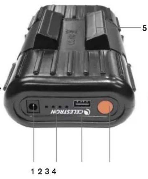 CELESTRON PowerTank 17 - FEATURES AND PARTS LIST - 1