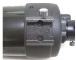 CELESTRON C90 - To attach the 8x21 Erect Image Finderscope: - 1