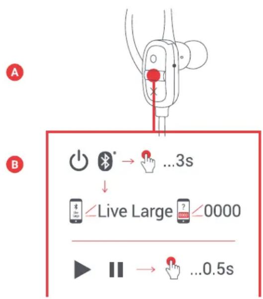 JAM Live Large HXEP303 - B - CONECTARSE A UN DISPOSITIVO - 1