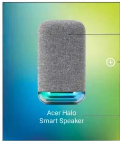 ACER Halo HSP 3100G - Présentation de l'écran principal - 1