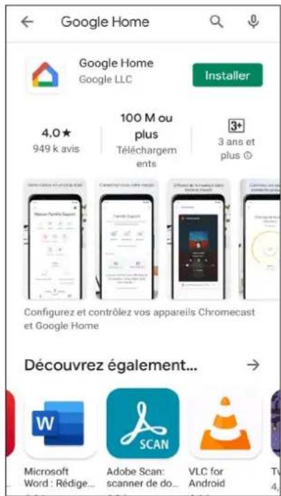 ACER Halo HSP 3100G - Téléchargez l'appli google home - 3