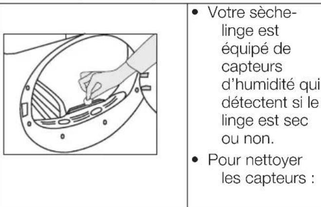 BEKO VH8735GAO - Nettoyer le capteur - 1