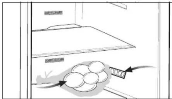 BEKO RCHE300K30WN - Recommendations for freshfood compartment - 1