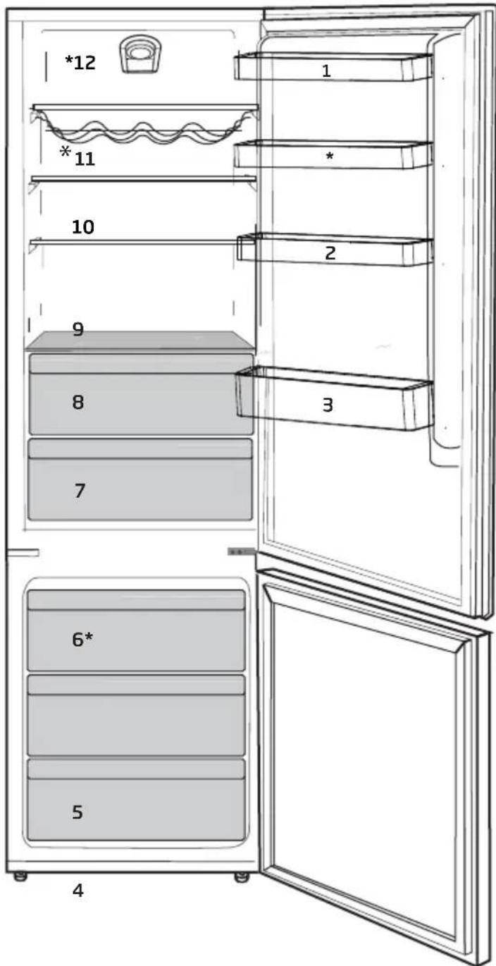 BEKO RCHE300K30WN - Your Refrigerator - 1