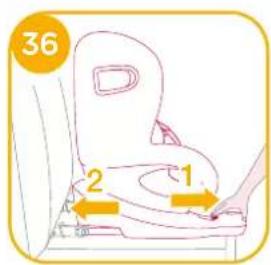Joie iSpin 360 E - Sichern des Kindes im Sitz - 1