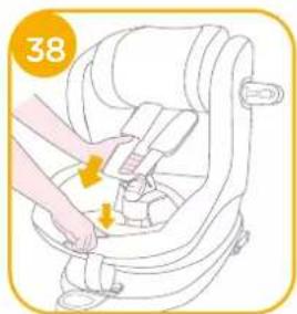 Joie iSpin 360 E - Sichern des Kindes im Sitz - 2