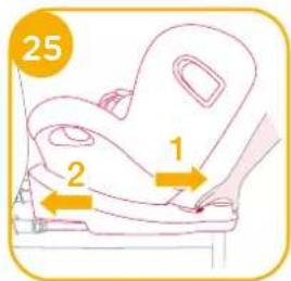 Joie iSpin 360 E - Ajuste de la altura - 3