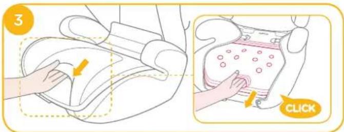 Joie Traver Shield - Adjust the seat - 1