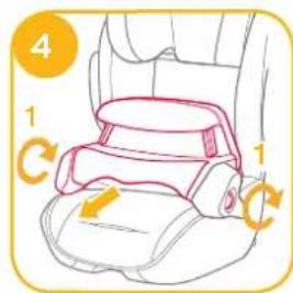 Joie Traver Shield - Adjust the Pillow Cushion - 1