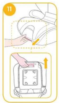Joie Traver Shield - Instalação usando o Sistema ISOSAFE e cinto de 3 pontos ou usando apenas o cinto de 3 pontos - 2