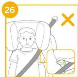 Joie iTraver - ISOFIX Sistemi ve 3 noktali kemer veya yalinizca 3 noktali kemer kullanimiyla kurulum - 12