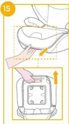 Joie iTraver - Instalace s použitím systému ISOFIX a 3bodového pásu nebo pouze s použitím 3bodového pásu - 2