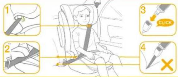 Joie iTraver - (Virado para arente/para crianças com alta entre 100 cm-150 cm/3,5-12 anos) - 10
