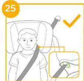 Joie iTraver - ISOFIX Sistemi ve 3 noktali kemer veya yalinizca 3 noktali kemer kullanimiyla kurulum - 11