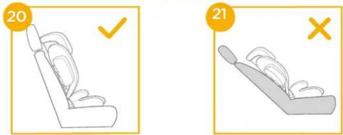 Joie iTraver - Instalace s použitím systému ISOFIX a 3bodového pásu nebo pouze s použitím 3bodového pásu - 7