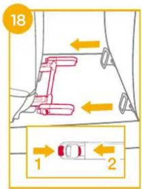 Joie iTraver - ISOFIX Sistemi ve 3 noktali kemer veya yalinizca 3 noktali kemer kullanimiyla kurulum - 6