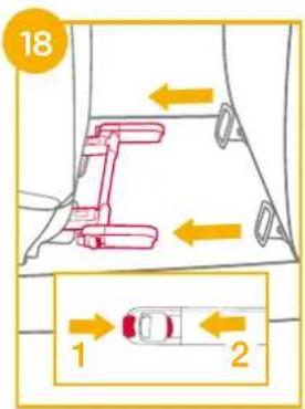 Joie iTraver - (Vooruit kijkende stand/voor kindussen 100cm en 150cm/3,5 tot 12aaroud) - 5
