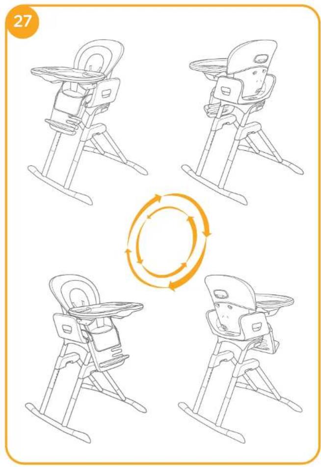 Joie Mimzy Spin 3In1 - IMPORTANT!READ CAREFULLY AND KEEP FOR FUTURE REFERENCE - 16