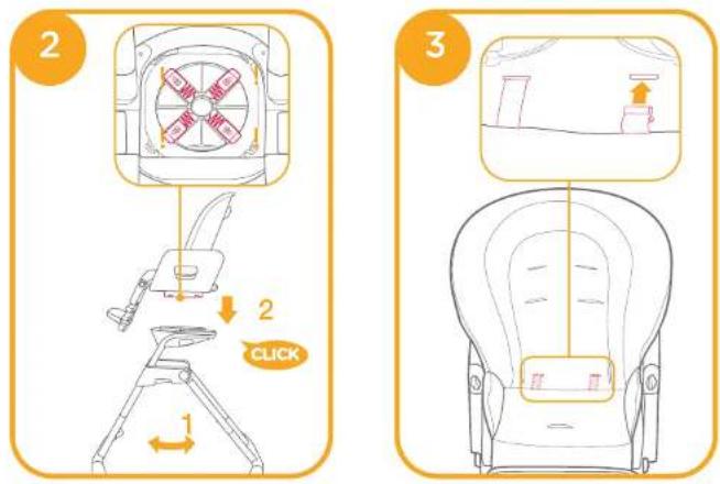 Joie Mimzy Spin 3In1 - IMPORTANT!READ CAREFULLY AND KEEP FOR FUTURE REFERENCE - 2