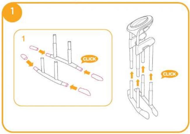 Joie Mimzy Spin 3In1 - IMPORTANT!READ CAREFULLY AND KEEP FOR FUTURE REFERENCE - 1