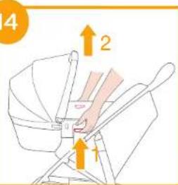 Joie Ramble - Utiliser la nacelle - 3