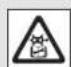 GARDENA ComfortCut 2318V P4A - Symbols on the product: - 5